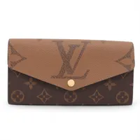 ルイヴィトン ジャイアント モノグラム ルイヴィトン - VUITTON LOUIS 箱袋付 マロン モノグラム ジャイアント ポルトフォイユ・サラ 小物