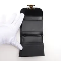 セリーヌ トリオンフ スモールフラップウォレット レザー コンパクト