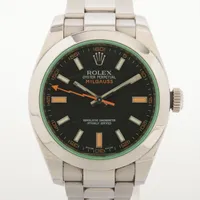 ロレックス ミルガウス 116400GV SS SS AT ブラック文字盤 あまりごま3