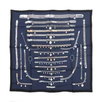エルメス カレ90 Qu'importe le flacon 香水瓶 スカーフ シルク