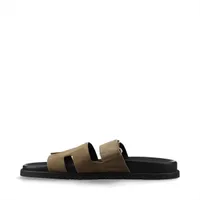 Hermès Cypre Suede Sandals 42 Men's Khaki RG222856ZH Cypre Bag