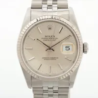 ロレックス デイトジャスト36 16234 SS×WG SS AT シルバー文字盤 あまりごま3