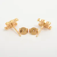 セリーヌ トリオンフ ピアス(両耳用) GP ゴールド A4506842｜中古