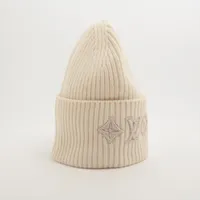 ヴィトン M77873 ビーニー LV ヘッドライン RN0225 ニットキャップ