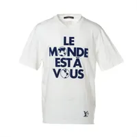 エルメス 25SS コットン Tシャツ M メンズ ホワイト H557910HA