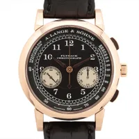 ランゲ&ゾーネ 1815 235.032 PG×革 手巻き シルバー文字盤 A2677314