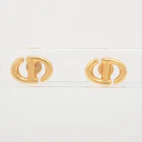 Dior cd cd navy ピアス ディオール CD Navy CDネイビー ピアス 両耳用