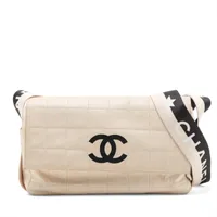CHANEL SPORT チョコバーショルダーバッグ スポーツライン シャネル シャネル スポーツライン ラムスキン ショルダーバッグ チョコバー
