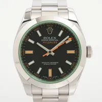 ロレックス ミルガウス 116400GV SS SS AT ブラック文字盤 あまりごま2