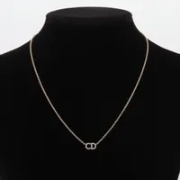ディオール Clair D Lune クレール ディー リュヌ ネックレス GP