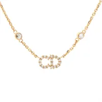 ディオール Clair D Lune クレール ディー リュヌ ネックレス GP