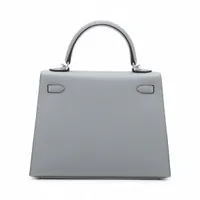 エルメス ケリー25 セリエ ヴォーエプソン グリパンタン シルバー金具