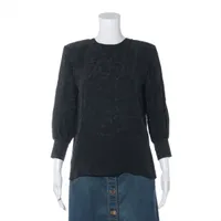 クリスチャンディオール　シルクブラウス　ネイビー クリスチャンディオール シャツ/ブラウス｜中古ブランド品・ブランド