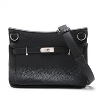 エルメス ジプシエール28 トリヨンクレマンス ブラック シルバー金具 □N:2010年