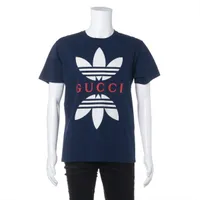 グッチ×アディダス 23SS コットン×ポリエステル シャツ 50 メンズ