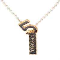 シャネル ココマーク 95P ネックレス GP ゴールド A4371432｜中古