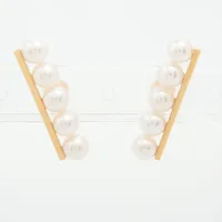 アーカー ティアチェーン ダイヤ ピアス K18(YG) 0.5g A1678294｜中古