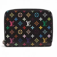 ヴィトン×村上隆 LV×TM ジッピーコインパース M14145 レザー コイン