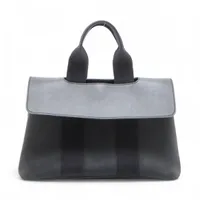 エルメス フールトゥ PM オールレザー ブラック×シルバー金具 エルメス フールトゥ PM オールレザー ブラック×シルバー金具