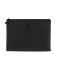 サンローラン YSLライン ART607738 クロコ型押し マネークリップ