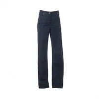 希少 HERMES button gimmick pants 46 Hermès 19AW Cotton Denim Pants 34 Ladies' Blue Indigo 97-7401