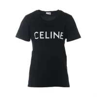 セリーヌ エディ期 コットン Tシャツ XS レディース ピンク 2X761671Q