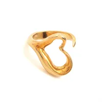 ティファニー トリプルハート ブローチ 18K(YG) 4.9g A3431919｜中古