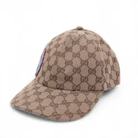 Gucci x Higuchi Yuko 847862 GG Canvas Cap M 57cm Polyester & Nylon