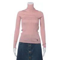 ヴィトン 18AW ウール×シルク タートルネックニット XS レディース