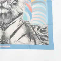 エルメス ダブルフェイス カレ90 Tigre Royal 王者の虎 スカーフ