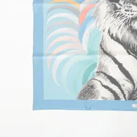 エルメス ダブルフェイス カレ90 Tigre Royal 王者の虎 スカーフ