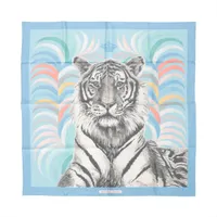 エルメス ダブルフェイス カレ90 Tigre Royal 王者の虎 スカーフ