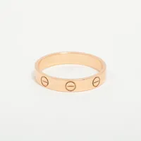 カルティエ ミニラブ リング 750(PG) 3.0g 54 A4561329｜中古ブランド 
