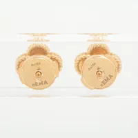 ヴァンクリーフ&アーペル スウィートアルハンブラ オニキス ピアス 750