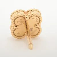 ヴァンクリーフ&アーペル スウィートアルハンブラ オニキス ピアス 750