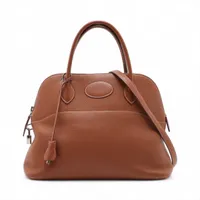 エルメス ボリード31 トリヨンクレマンス ゴールド シルバー金具 □J:2006年
