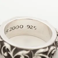 Chrome Hearts Eternity Vine Band Ring 925 13.2g 15.5 | eBay