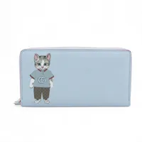 グッチ×ヒグチユウコ ヒグチユウコ 847918 レザー ラウンドジップ