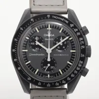 Omega x swatch Speedmaster missions Toe The Moon phases New Moon