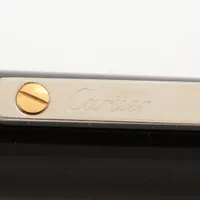 カルティエ サントスドゥカルティエ ボールペン メタル ブラック