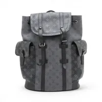 ヴィトン モノグラム エクリプス リバース クリストファーPM M46331 グレー×ブラック RFID反応あり
