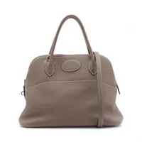 エルメス ボリード31 トリヨンクレマンス エトゥープ シルバー金具 □O:2011年