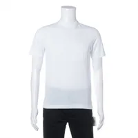 ヴィトン 21SS コットン Tシャツ XXL メンズ ホワイト HKY76WTCL