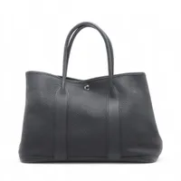 エルメス ガーデンパーティ36 PM ネゴンダ ゴールド シルバー金具 □N