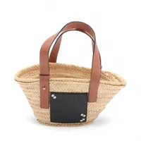 ロエベ×スタジオジブリ ショルダーストラップ レザー ブラウン