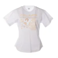 エルメス ボルデュック コットン Tシャツ 38 レディース ホワイト