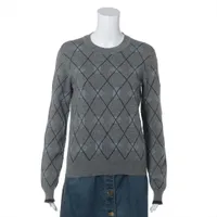 エルメス　シルクニットセーター　グレー　XS エルメス ニット/セーター｜中古ブランド品・ブランド古着通販｜ALLU