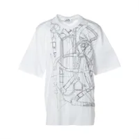 エルメス XXLサイズ!!! Tシャツ コットン エルメス 25年 コットン Tシャツ XXL メンズ ホワイト H567805HA