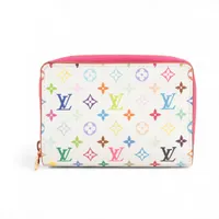 ヴィトン×村上隆 LV×TM ポルトフォイユ ノア コンパクト M13801 レザー