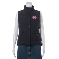 カナダグース GARSON VEST ポリエステル×コットン ダウンベスト S/P